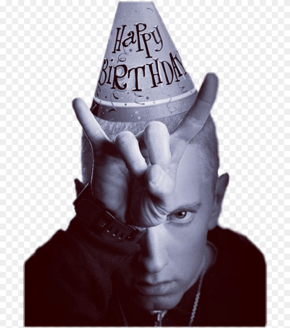 Eminem Transparent Birthday, Clothing, Hat, Adult, Male Png Image