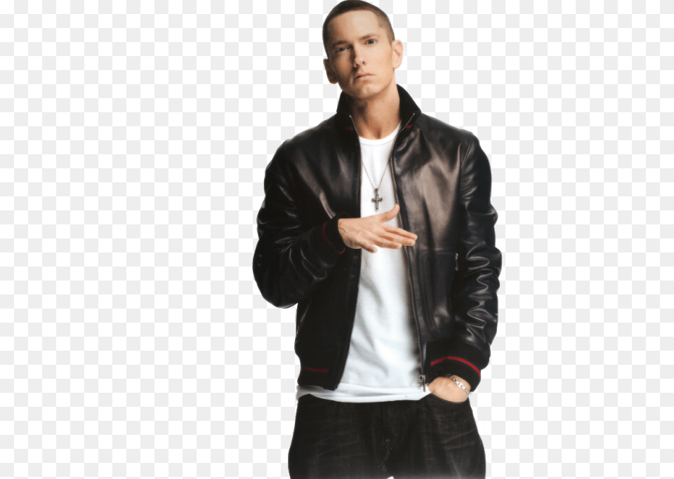 Eminem Transparent Birthday Nicki Minaj En Couple, Jacket, Clothing, Coat, Person Png Image