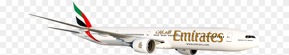 Emirates Airlines Boeing 777, Aircraft, Airliner, Airplane, Transportation Free Png Download