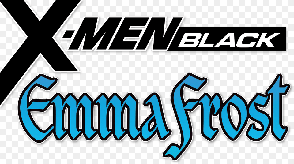 Emma Frost Logo X Men Blue 7 B Lopez, Text, Dynamite, Weapon Png