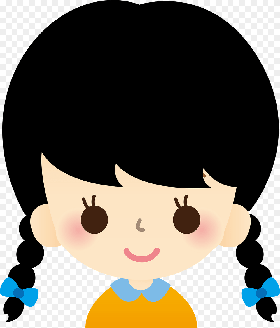 Emma Girl39s Face Clipart, Baby, Person, Toy Png Image