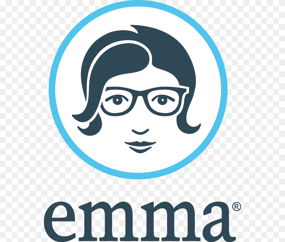 Emma Marketing, Logo, Person, Accessories, Glasses Free Transparent Png