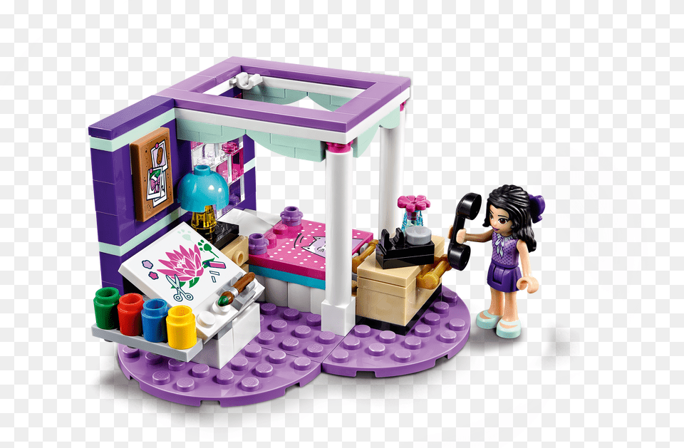 Emma S Deluxe Bedroom Emma Lego Friends Bedrooms Png Image