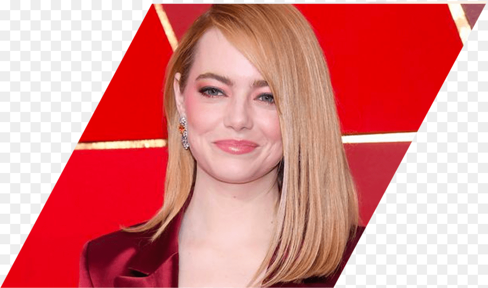 Emma Stone 2018 Oscar Oscars 2018 Emma Stone, Adult, Smile, Person, Head Free Png Download