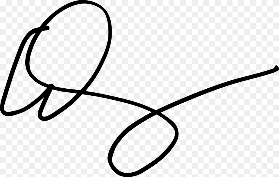 Emma Stone Signature, Gray Png