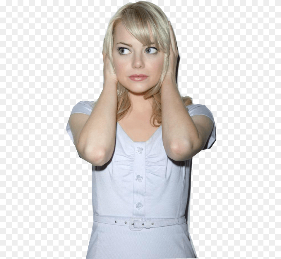 Emma Stone Picture Amazing Spiderman Gwen Stacy, Blouse, Clothing, Adult, Person Free Transparent Png
