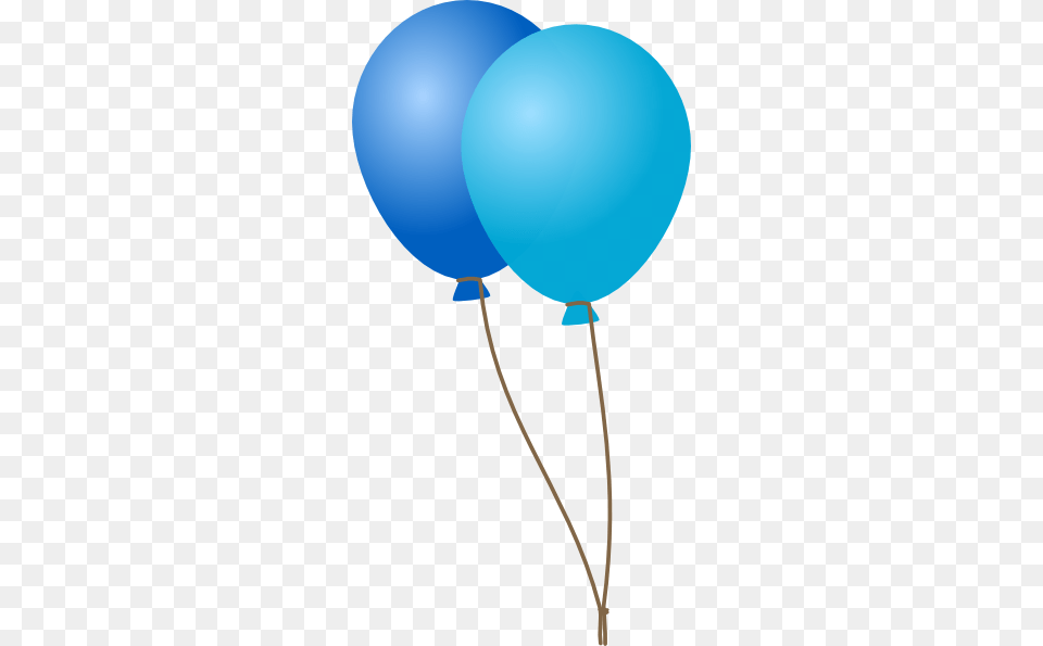 Emmas Blue Balloons Clip Art, Balloon Png