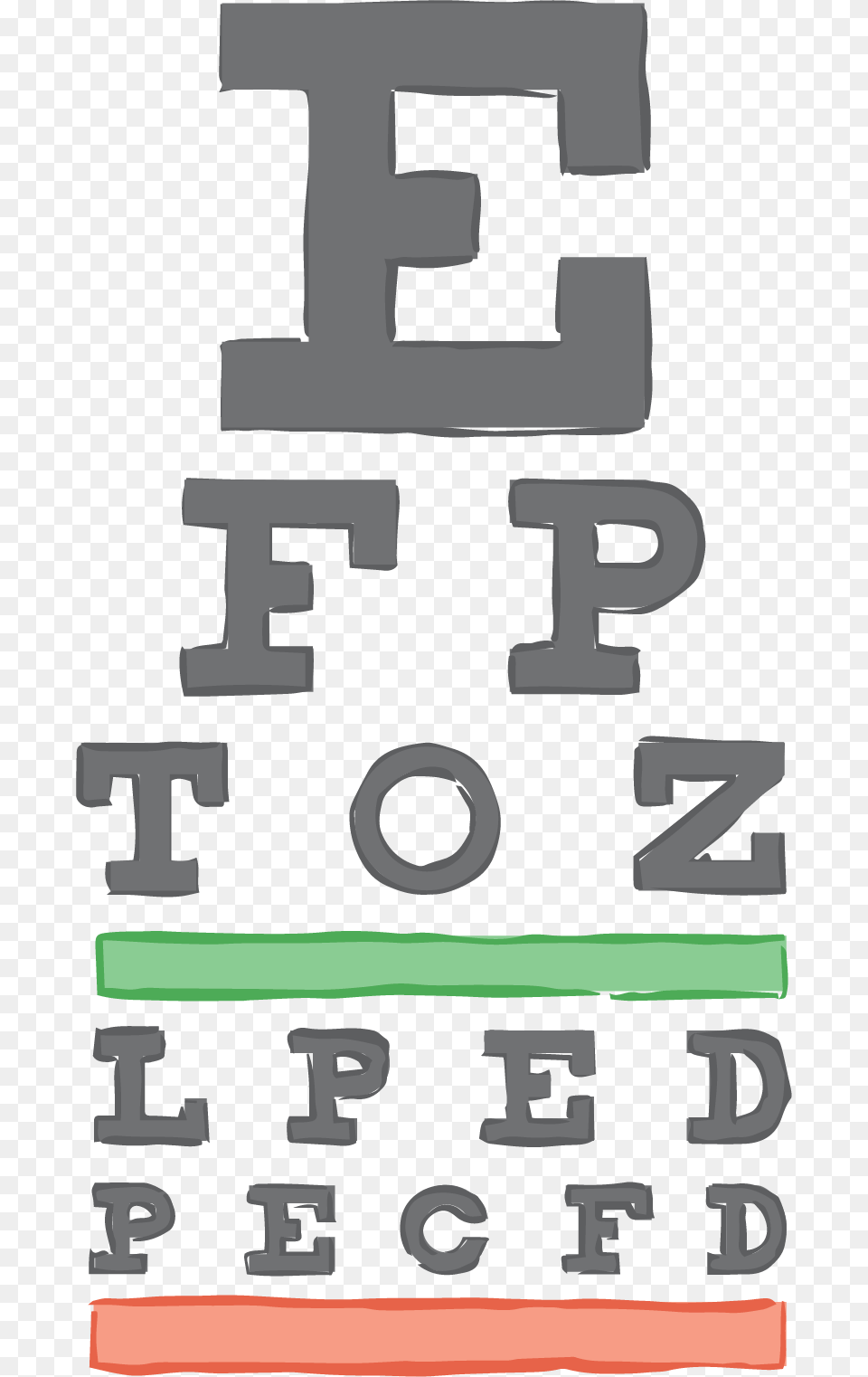 Emmerich Test Eye Chart, Text, Number, Symbol Free Transparent Png
