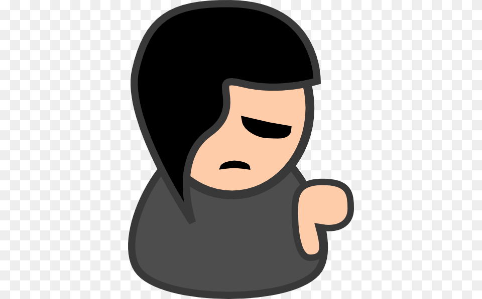 Emo, Clothing, Hood, People, Person Free Png Download