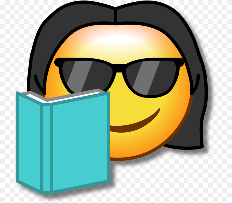 Emoji, Accessories, Person, Reading, Sunglasses Png