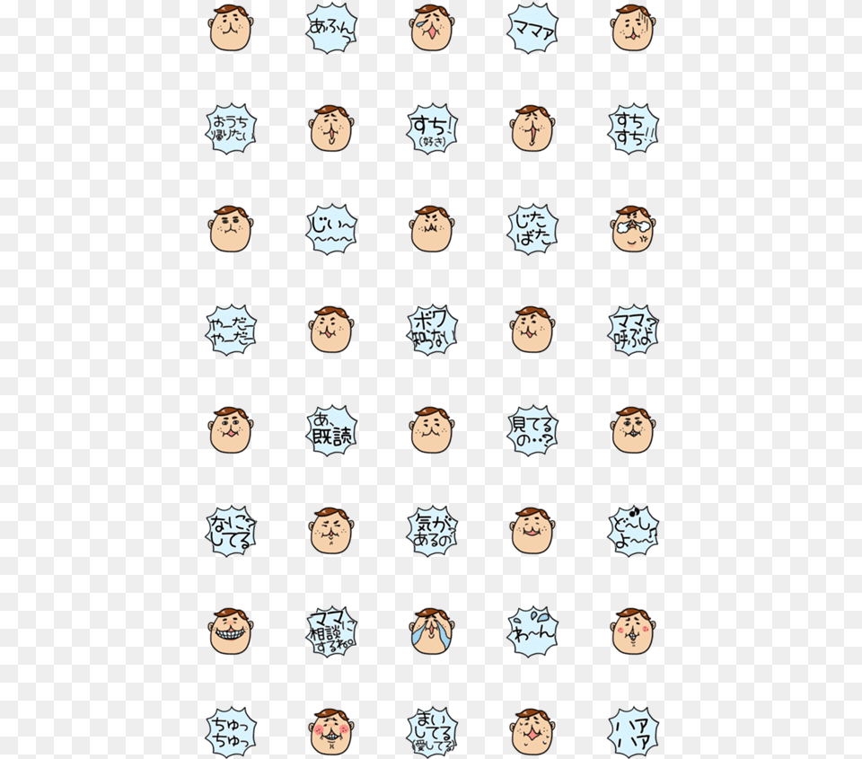 Emoji, Pattern, Face, Head, Person Png Image
