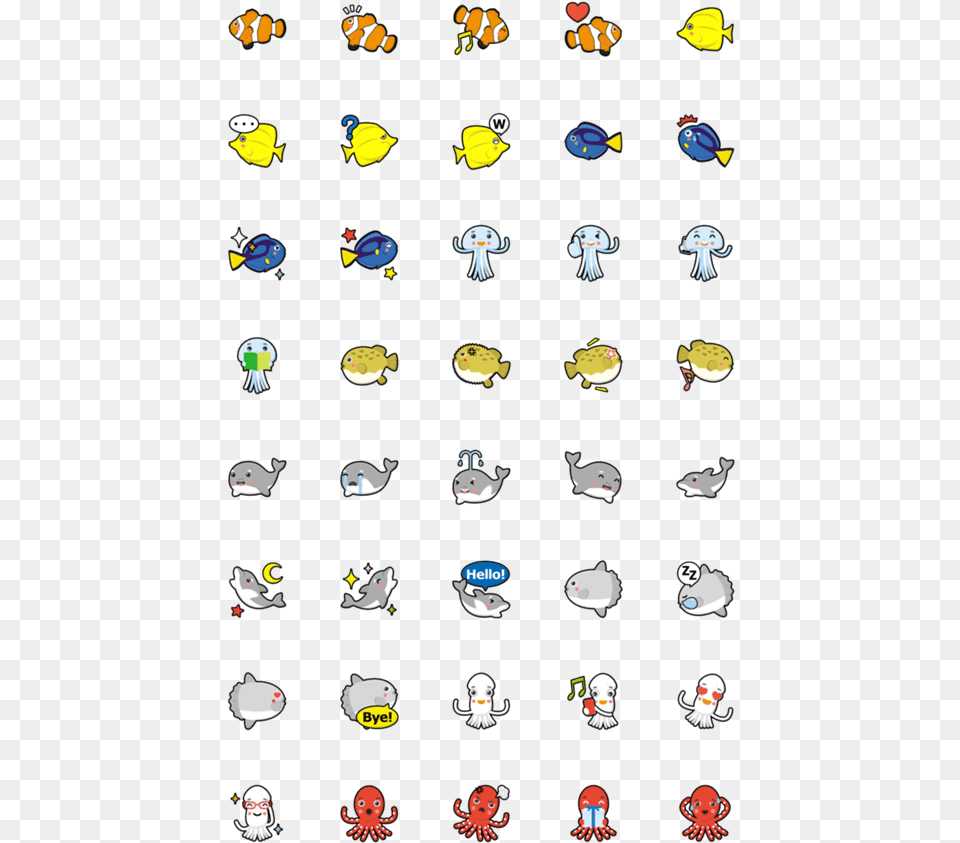 Emoji, Animal, Fish, Sea Life, Person Free Transparent Png