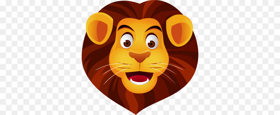 Emoji, Animal, Mammal, Lion, Wildlife Free Png