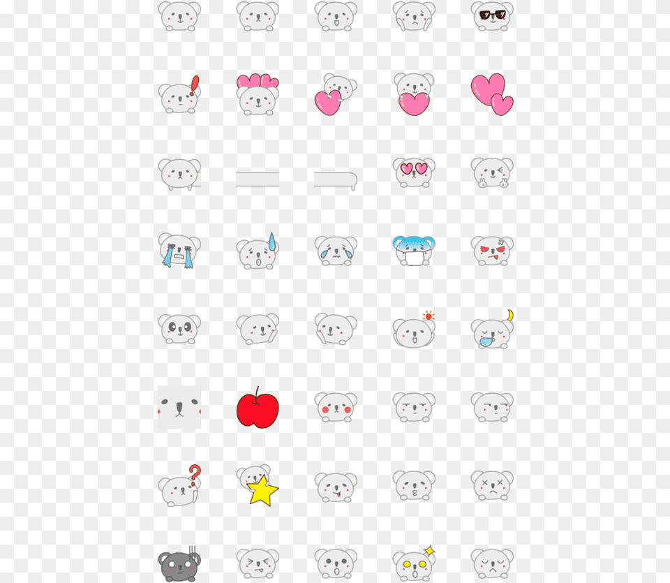 Emoji, Animal, Bear, Mammal, Wildlife Png Image