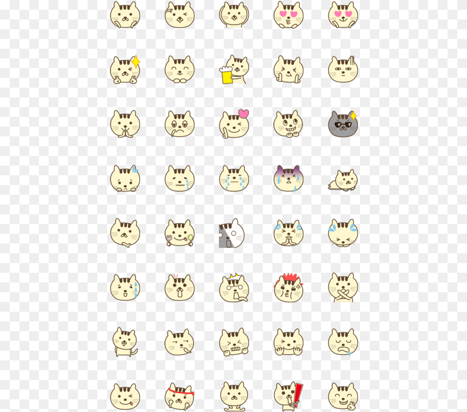 Emoji, Accessories, Animal, Cat, Pet Png Image