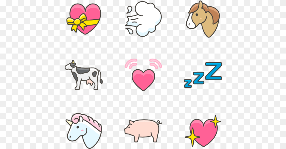 Emoji, Animal, Mammal, Pig Png Image