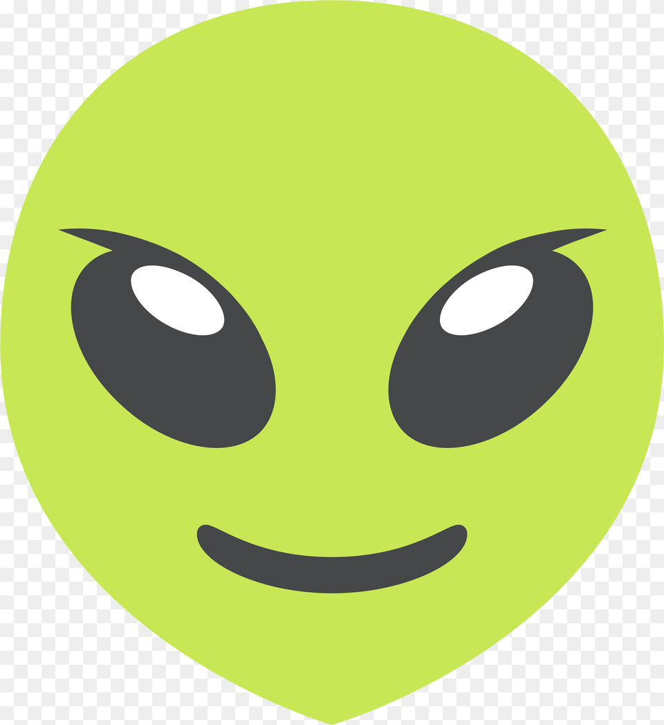 Emoji Alien, Green, Astronomy, Moon, Nature Free Png Download