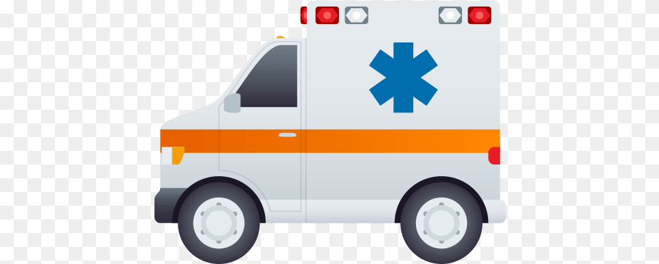 Emoji Ambulance To Copypaste Wprock Commercial Vehicle, Transportation, Van, Moving Van Free Png Download