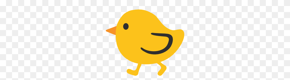 Emoji Android Baby Chick, Animal, Beak, Bird, Mammal Free Png