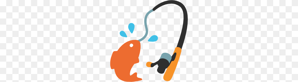 Emoji Android Fishing Pole And Fish, Smoke Pipe, Electronics, Computer Hardware, Hardware Free Transparent Png