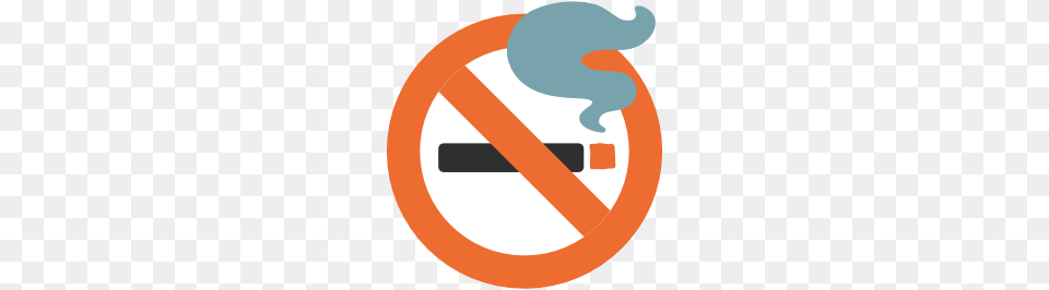 Emoji Android No Smoking Symbol, Sign, Road Sign Png Image