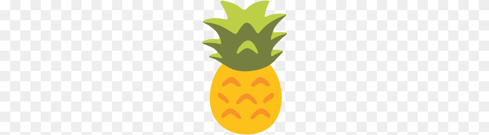 Emoji Android Pineapple, Food, Fruit, Plant, Produce Free Png