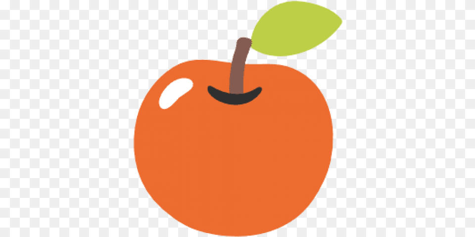 Emoji Android Red Apple Images Simple Apple Emoji, Plant, Produce, Fruit, Food Free Transparent Png