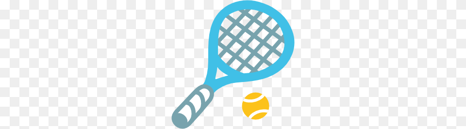 Emoji Android Tennis Racquet And Ball, Racket, Sport, Tennis Racket Png Image