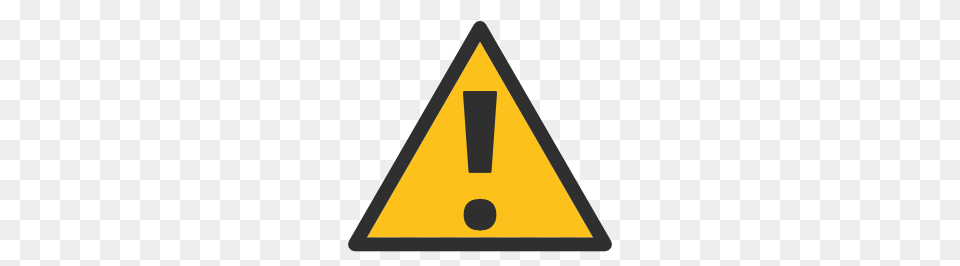 Emoji Android Warning Sign, Symbol, Triangle Free Png Download