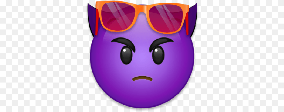 Emoji Angry Emotions Xd Smiley, Accessories, Glasses, Purple, Sunglasses Png