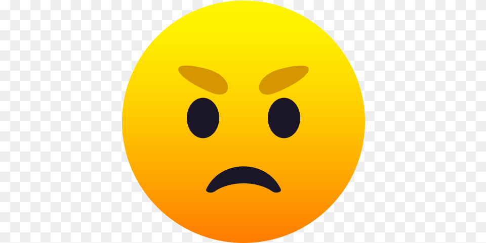 Emoji Angry Face To Copypaste Wprock Cara Enojada Emoji, Astronomy, Moon, Nature, Night Png