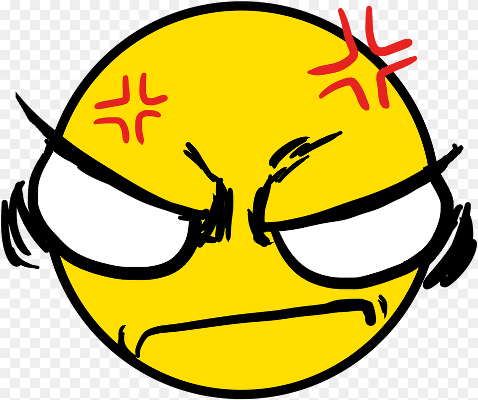 Emoji Angry Smiley Emoji Enojado, Astronomy, Moon, Nature, Night Free Transparent Png