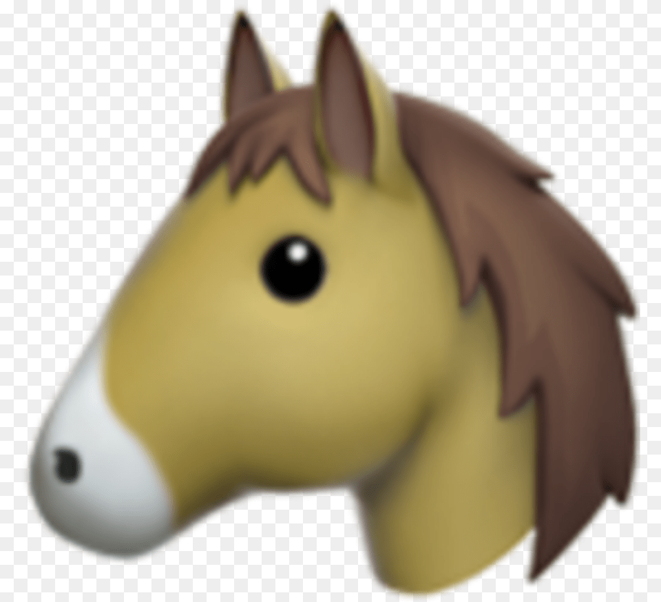Emoji Apple Cheval Horse Horse Emoji, Animal, Mammal Png Image