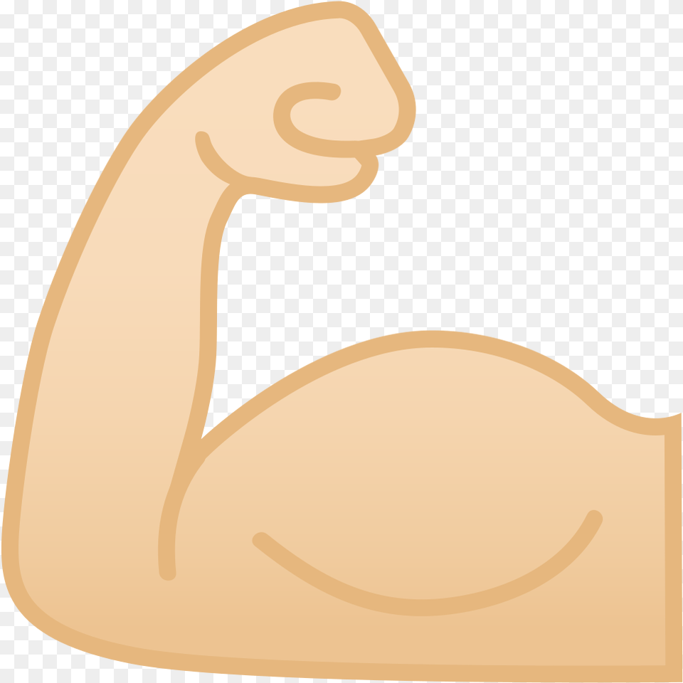 Emoji Arm Biceps Strong Flexing Muscle Emoji Clipart Biceps Google, Body Part, Bra, Clothing, Lingerie Free Png