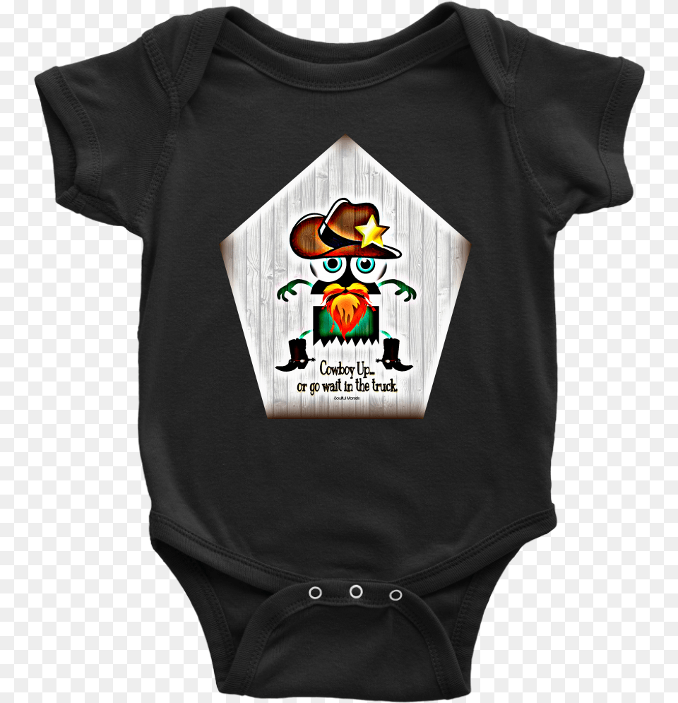 Emoji Baby Short Sleeve One Piece I39m Just A Studmuffin, Clothing, T-shirt, Shirt, Person Free Png