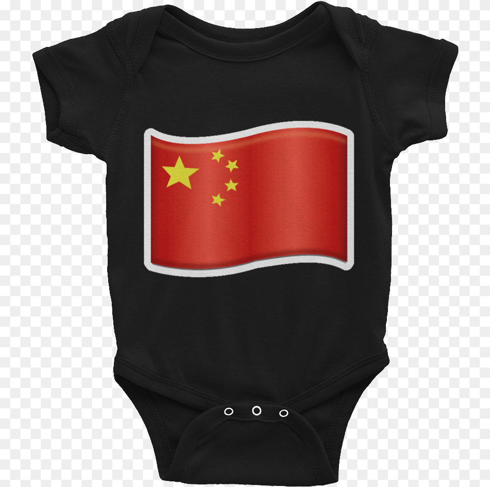 Emoji Baby Short Sleeve One Piece Sippin On Milk And Juice, Person, Flag, China Flag Png Image