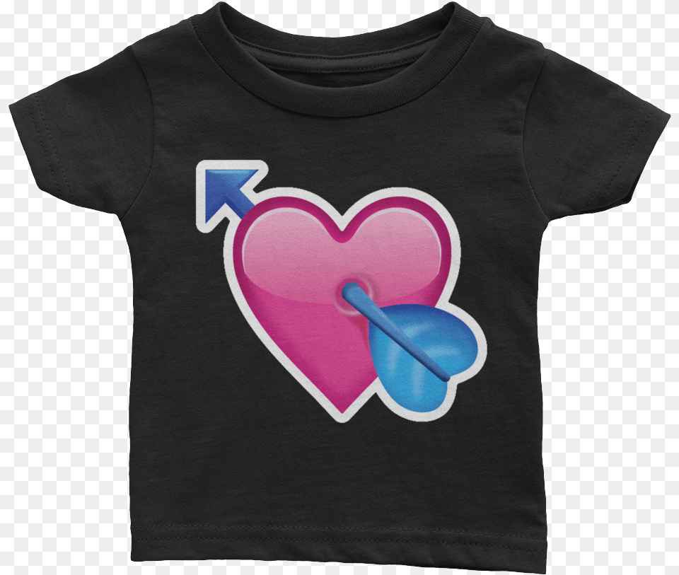 Emoji Baby T Shirt, Clothing, T-shirt, Heart Png Image