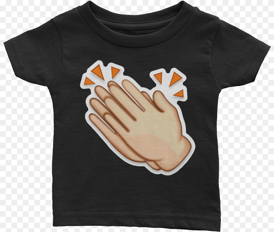 Emoji Baby T Shirt Aplausos Acstico, Body Part, Clothing, Glove, Hand Png Image