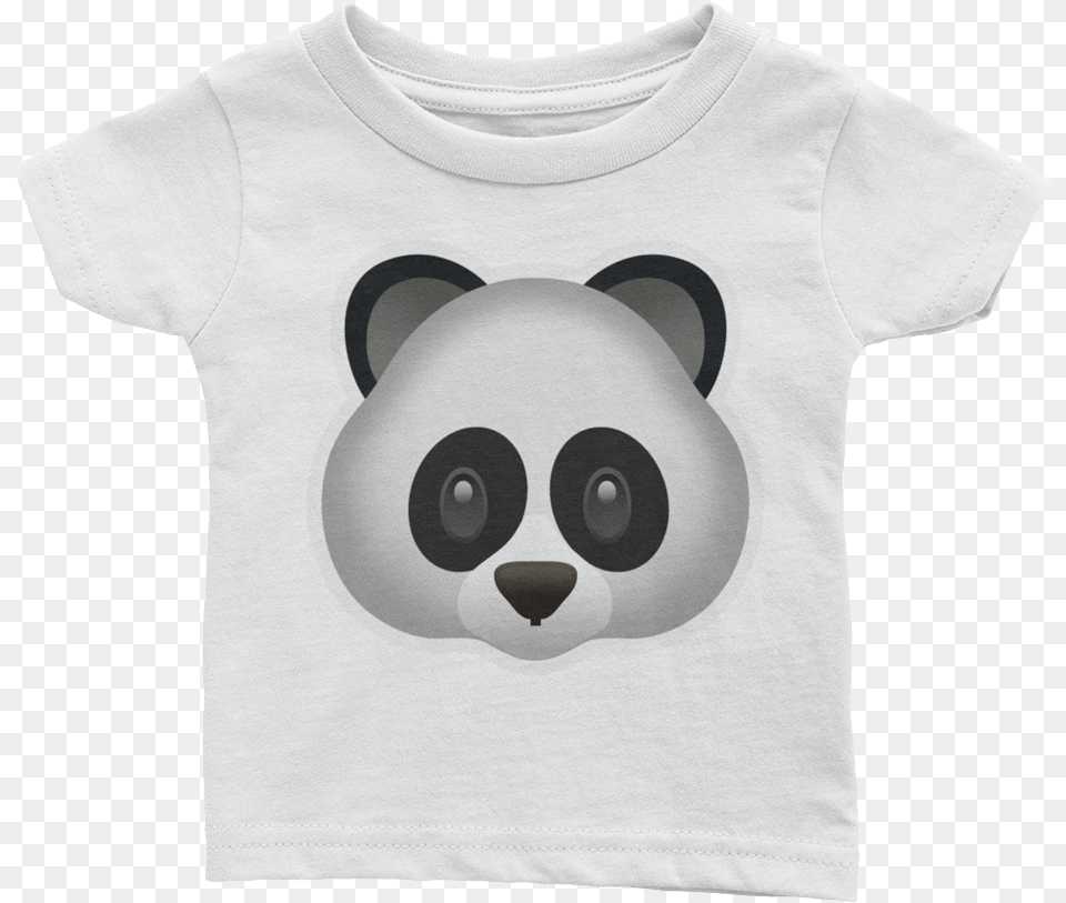 Emoji Baby T Shirt Panda Emoji, T-shirt, Clothing, Animal, Mammal Png