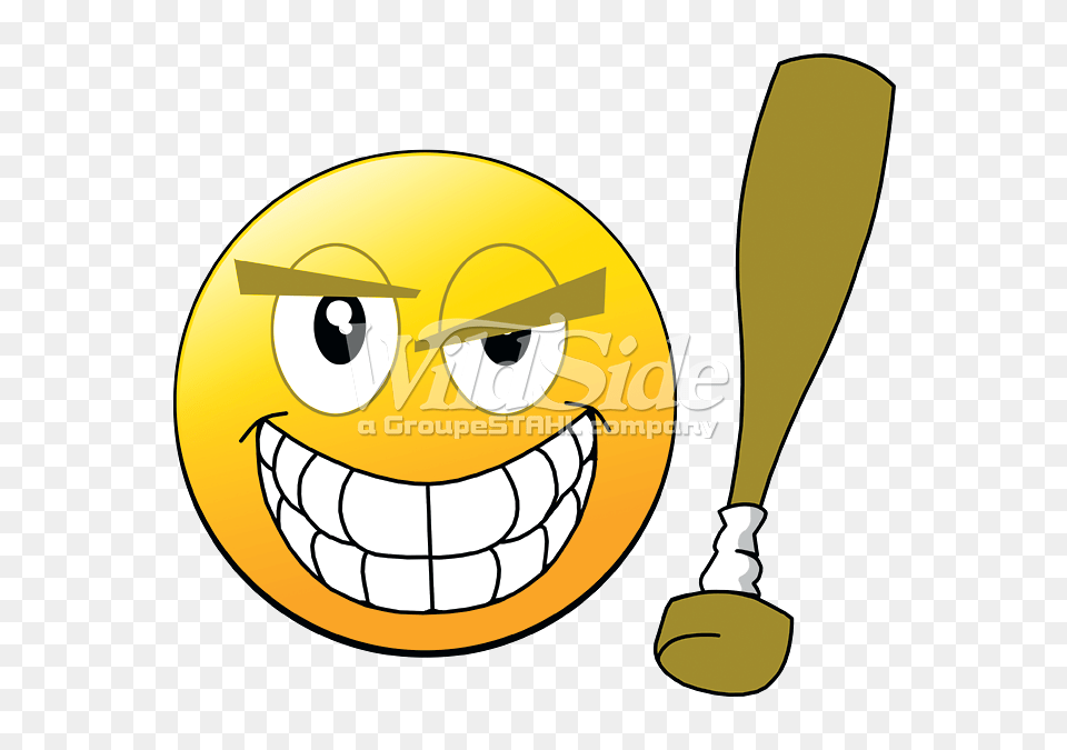 Emoji Baseball Bat The Wild Side, Baseball Bat, People, Person, Sport Png Image