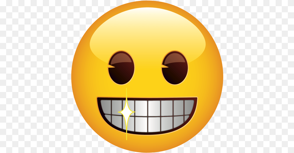 Emoji Beaming Face With Smiling Eyes The Official Brand, Sphere, Disk Png Image