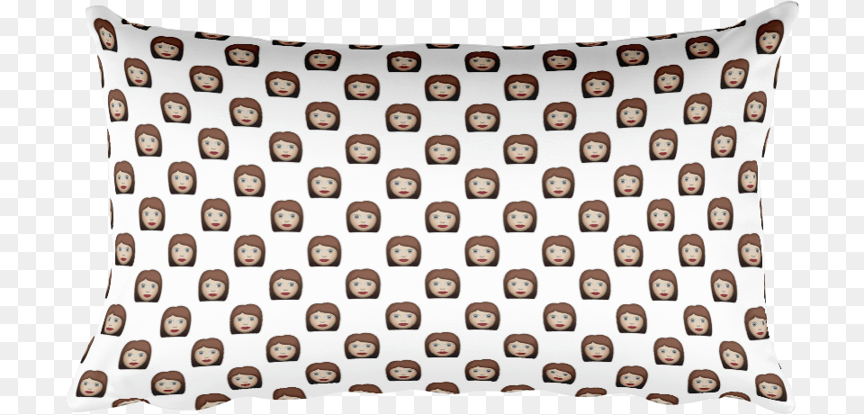 Emoji Bed Pillow, Cushion, Home Decor, Person, Face Png Image