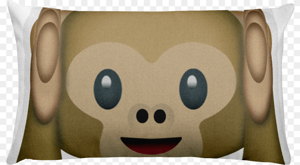 Emoji Bed Pillow Cushion, Home Decor Png