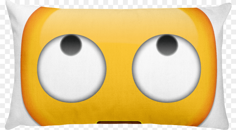 Emoji Bed Pillow Emoji Look Up, Cushion, Home Decor Png