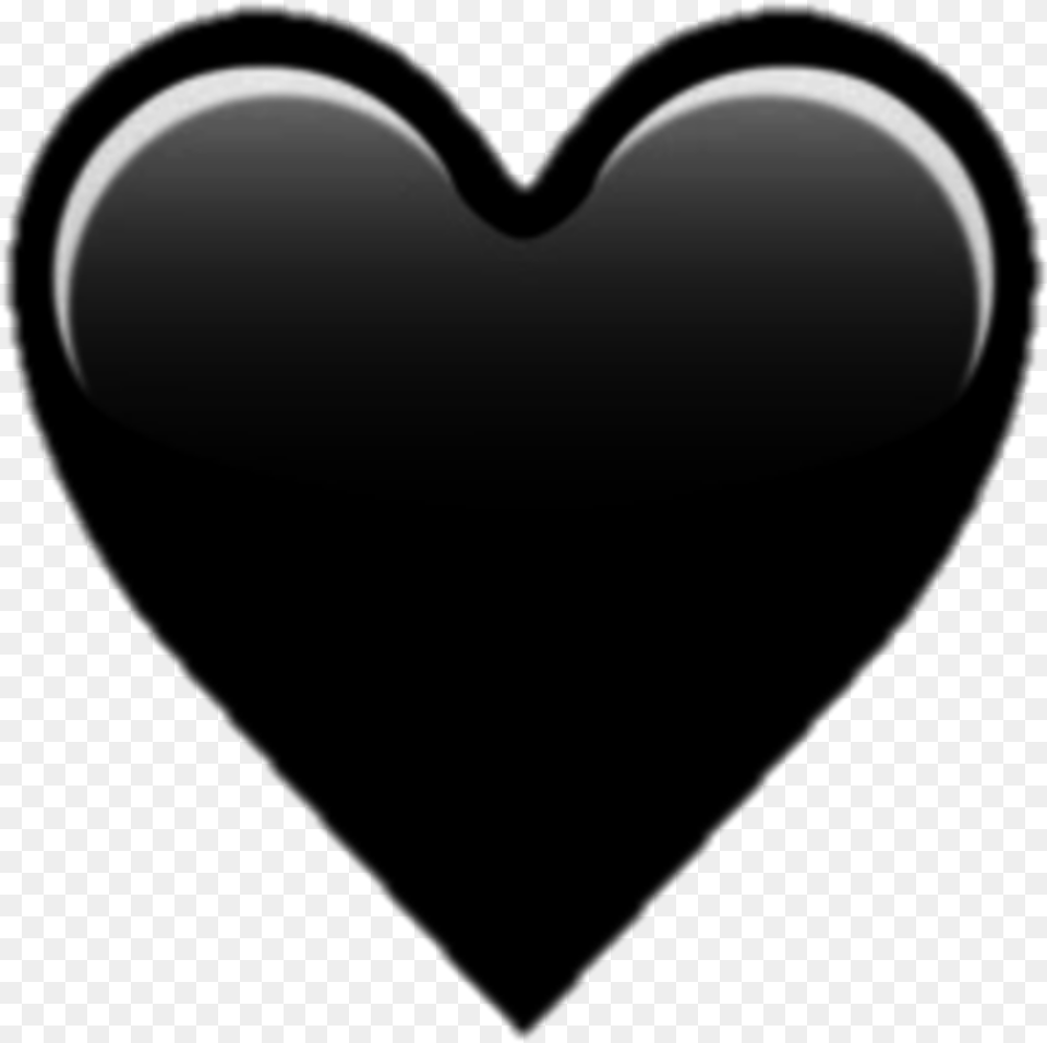 Emoji Black Heart Images Iphone Hearts Emoji Png Image