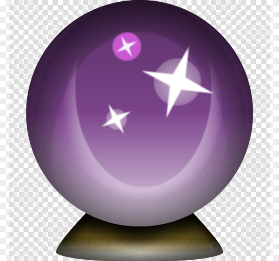 Emoji Bola De Cristal Clipart Magic 8 Ball Crystal Crystal Ball Emoji, Sphere Png