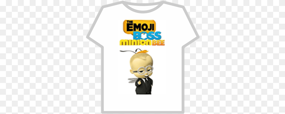 Emoji Boss Minion Bee Roblox Emoji Boss Minion Bee, Clothing, T-shirt Free Png Download