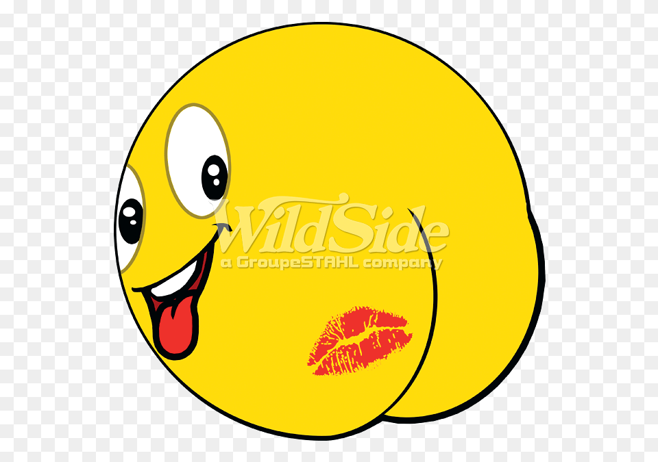 Emoji Butt Kiss The Wild Side, Ball, Sport, Tennis, Tennis Ball Free Png Download