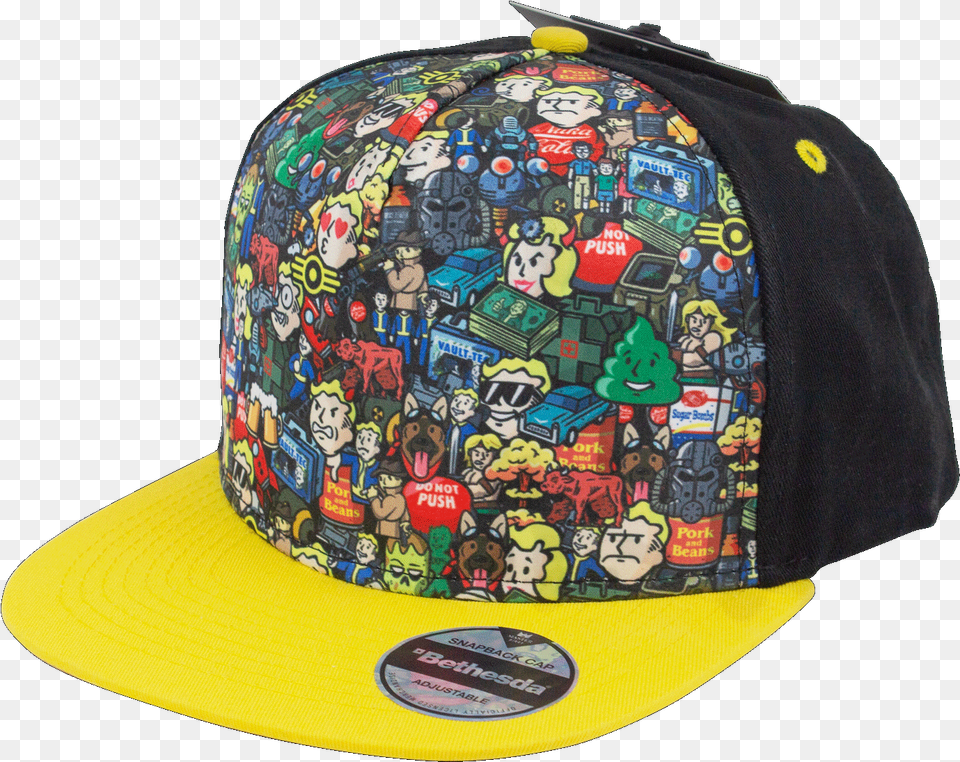 Emoji Cap Fallout, Baseball Cap, Clothing, Hat, Person Png Image