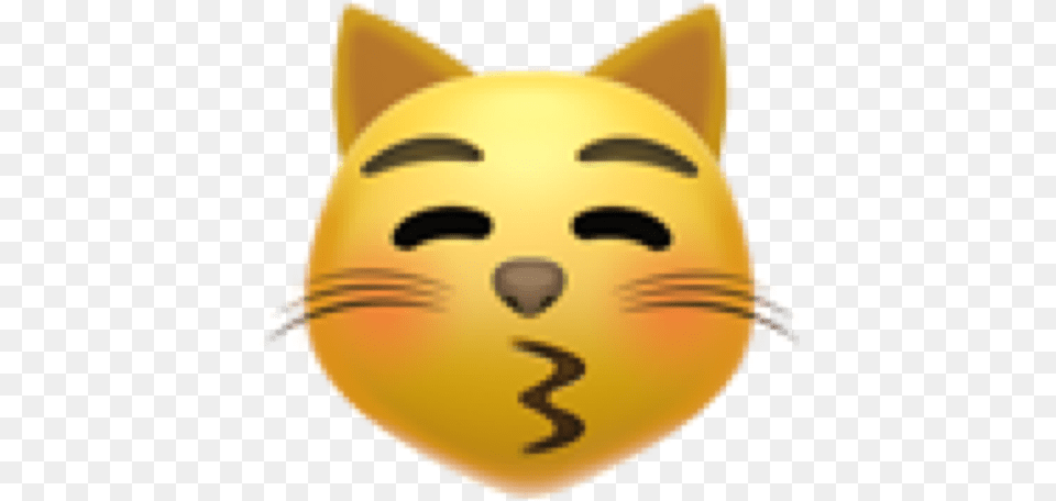 Emoji Catemoji Smiley Smail Kiss Love Blush Cat Freetoe Kissy Cat Emoji, Baby, Person, Animal, Mammal Free Png Download